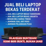 JUAL BELI LAPTOP BEKAS TANGERANG DEPAN