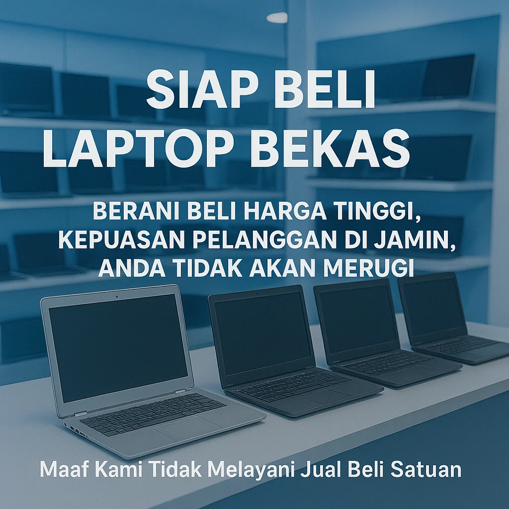 jual beli laptop bekas anda