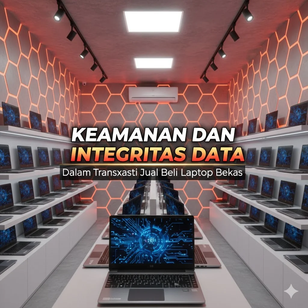 Keamanan data jual beli laptop bekas