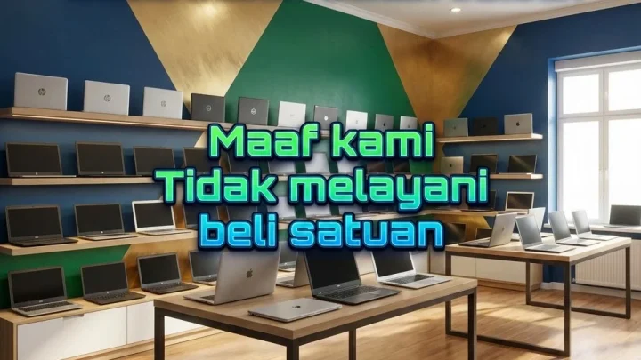 jual beli laptop bekas skala besar